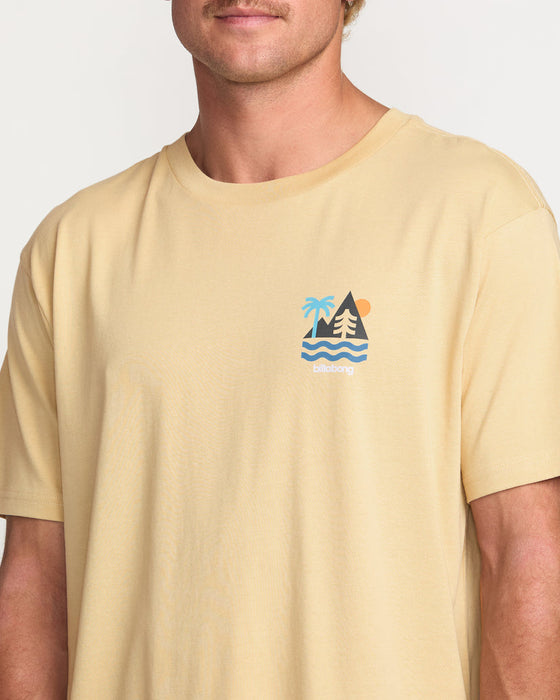 Billabong Sundown Adiv Tee-Desert