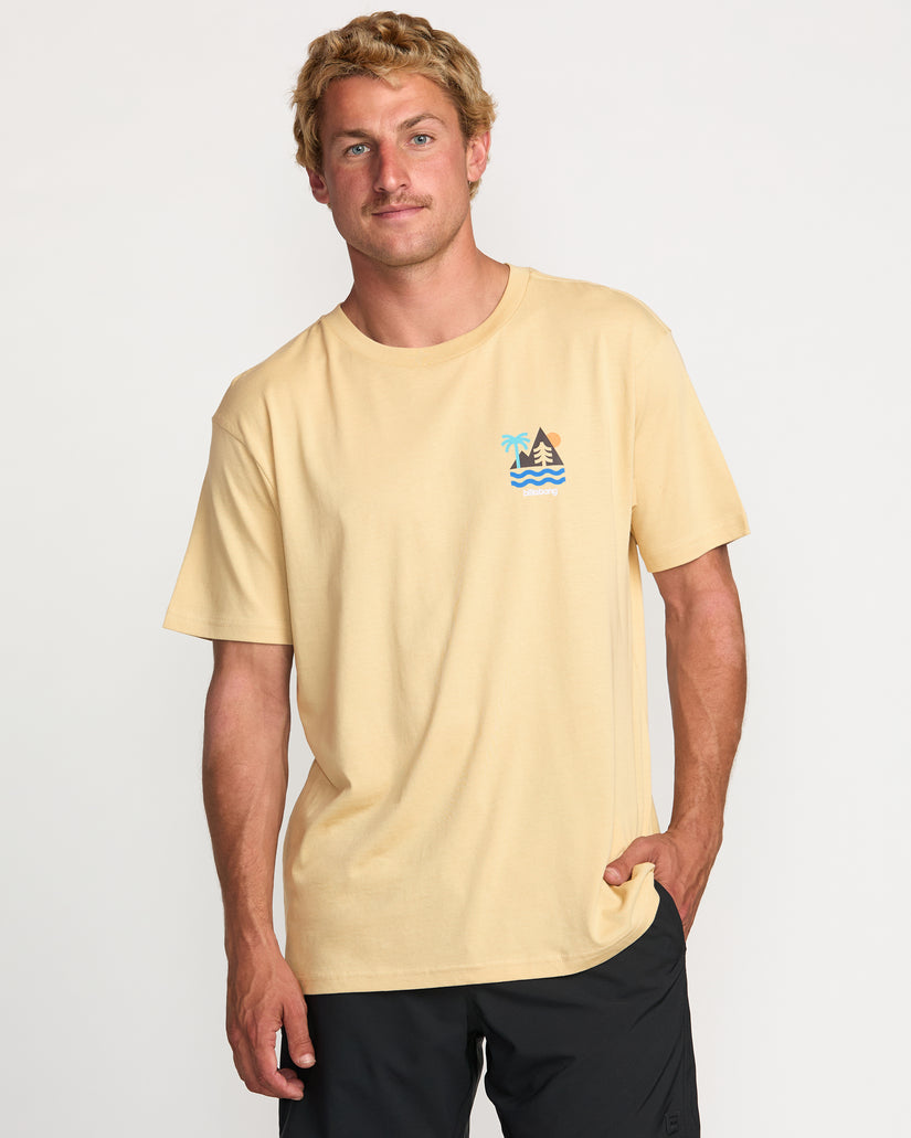 Billabong Sundown Adiv Tee-Desert