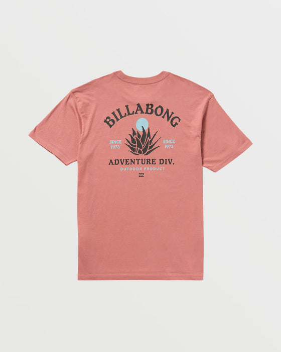 Billabong Agave Adiv Tee-Dusty Rose