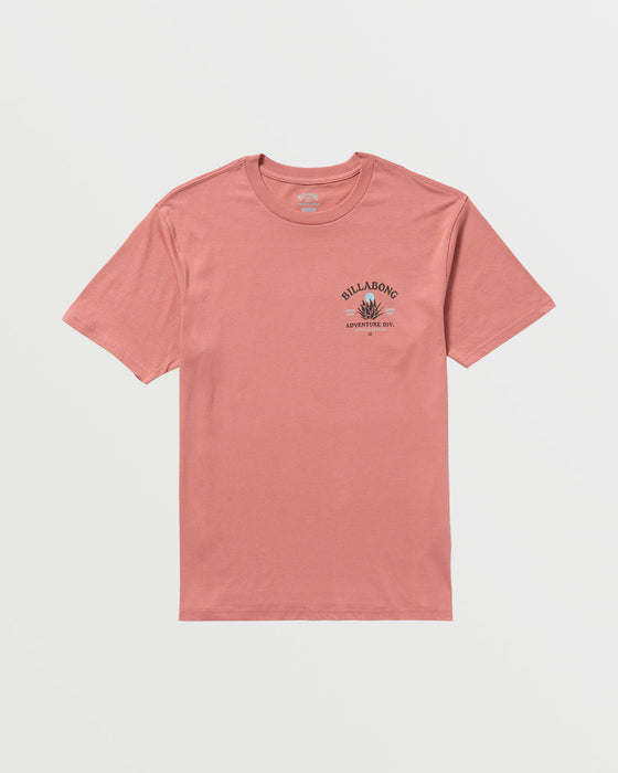 Billabong Agave Adiv Tee-Dusty Rose