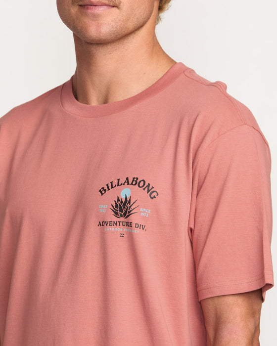 Billabong Agave Adiv Tee-Dusty Rose
