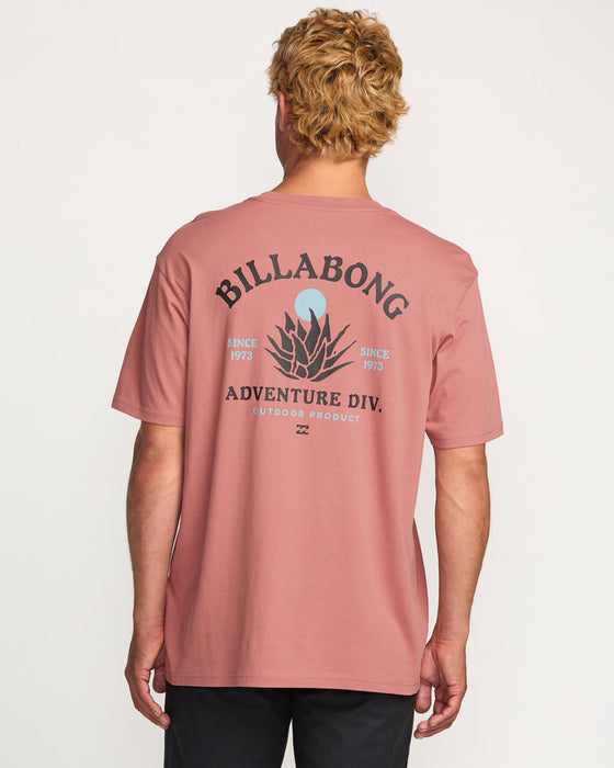 Billabong Agave Adiv Tee-Dusty Rose