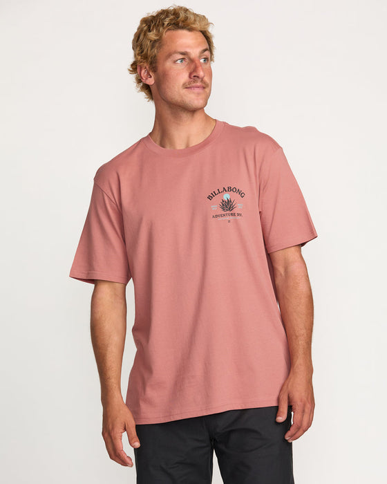 Billabong Agave Adiv Tee-Dusty Rose