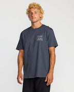 Billabong Trail Adiv Tee-Midnight Blue