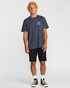 Billabong Trail Adiv Tee-Midnight Blue
