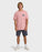 Billabong Crayon Wave Premium Tee-Vintage Pink