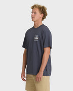 Billabong Roadie Premium Tee-Graystone