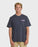 Billabong Broadsheet Premium Tee-Graystone