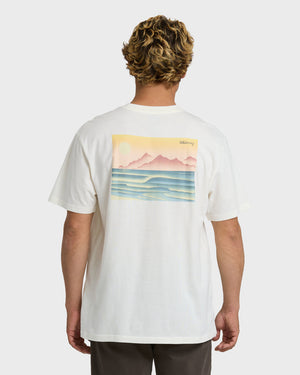 Billabong L.A.G.O. Premium Tee-Off White— Alternate View