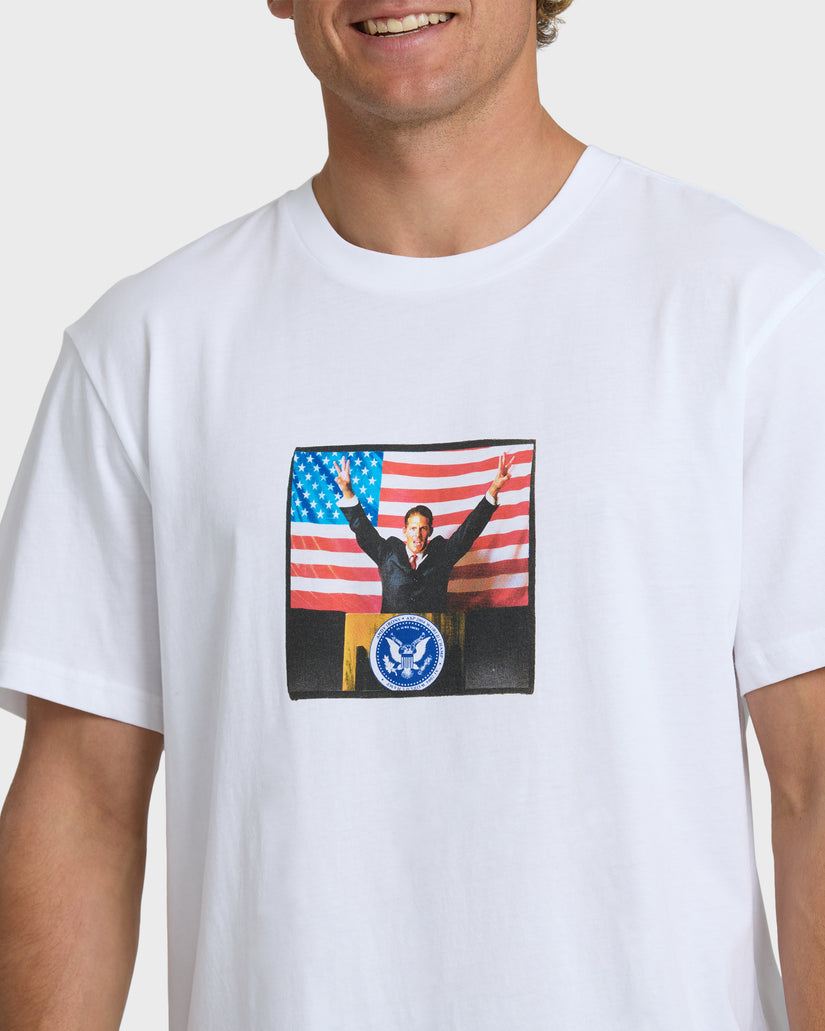 Billabong A.I. 4 Pres Premium Tee-White