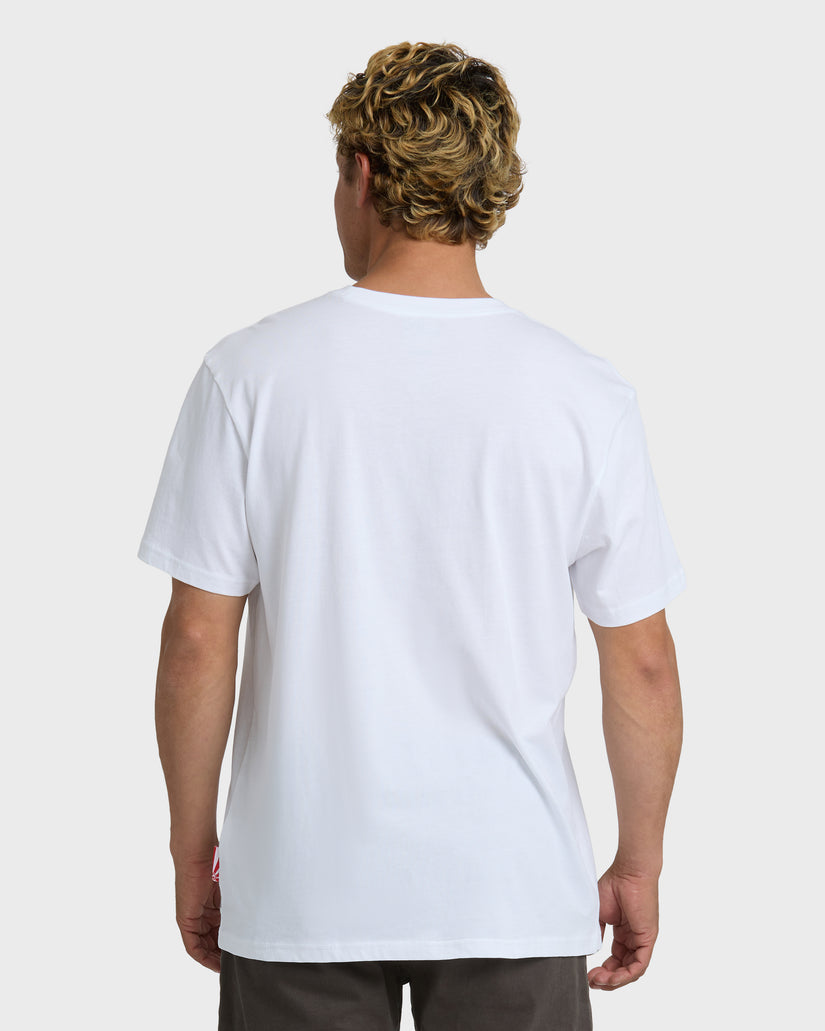 Billabong A.I. 4 Pres Premium Tee-White
