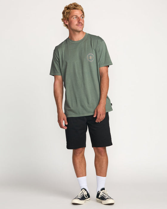 Billabong Rotation Premium Tee-Pine