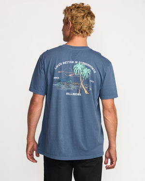 Billabong Better Premium Tee-Deep Blue