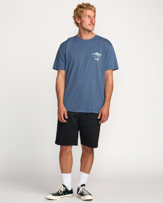 Billabong Better Premium Tee-Deep Blue