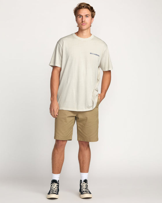 Billabong Paise Haze Premium Tee-Chino
