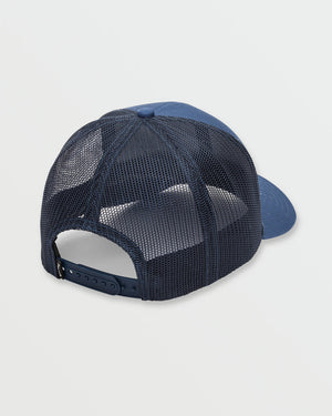 Billabong Walled Trucker Hat-Deep Blue