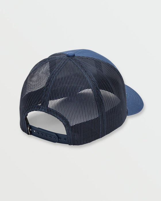 Billabong Walled Trucker Hat-Deep Blue