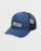 Billabong Walled Trucker Hat-Deep Blue