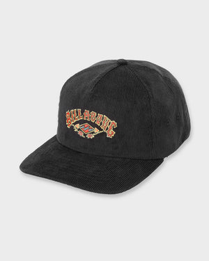 Billabong Heritage Strapback Hat-Black