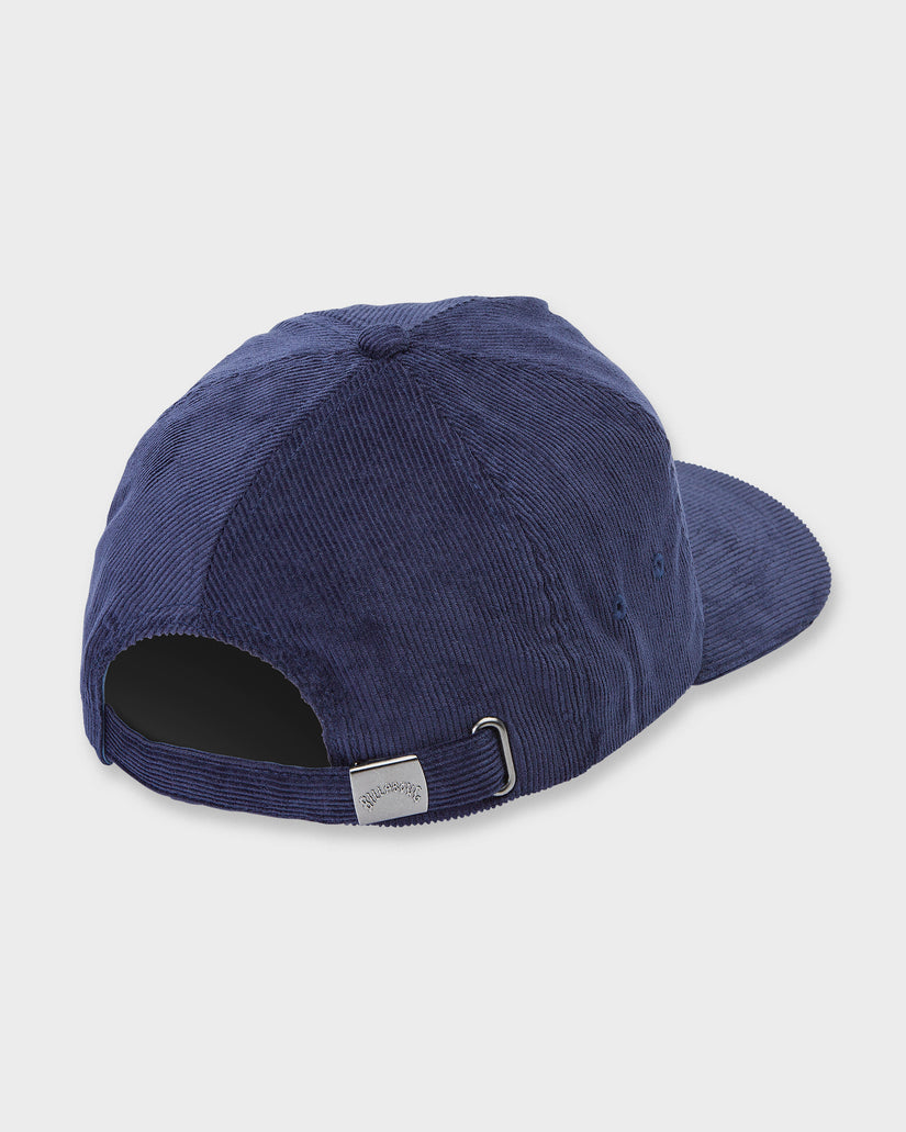 Billabong Heritage Strapback Hat-Steel Blue