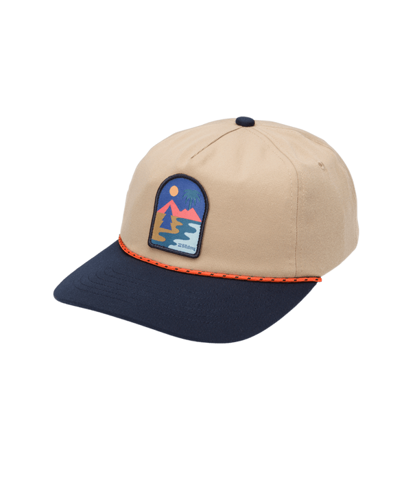 Billabong Adiv Strapback Hat-Navy/Khaki