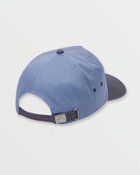Billabong Throwback Snapback Hat-Carolina Blue