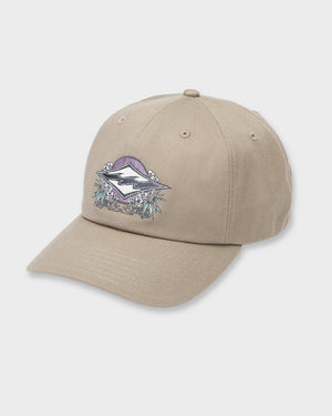 Billabong Crayon Wave Strapback Hat-Gravel
