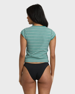 Billabong Oslo Knit Tee-Bay Blue