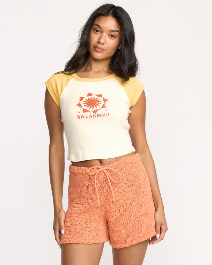 Billabong Beach Club Babe Tee-Butter