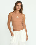 Billabong Fun Times Tank-Rose Brown
