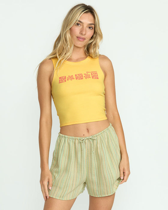 Billabong Fun Times Knit Tank-Fresh Squeezed