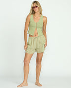 Billabong Bren Knit Tank-Pistachio