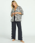 Billabong Beach Side S/S Shirt-Black Sands