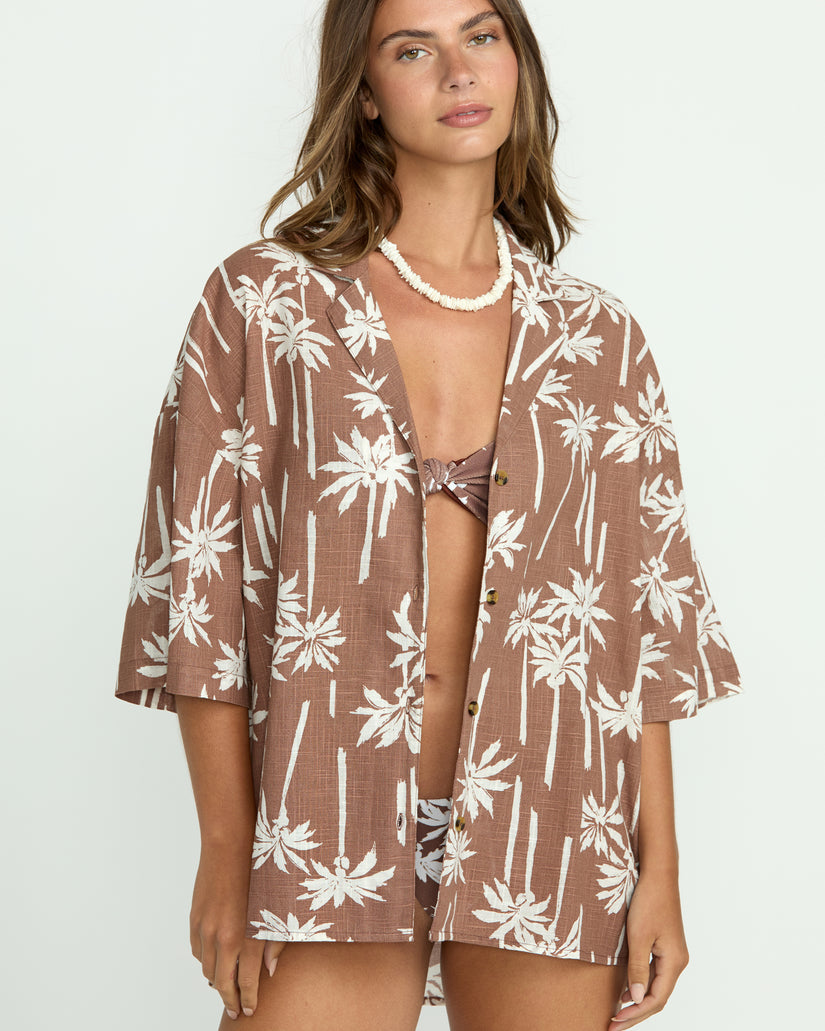 Billabong Beach Side S/S Shirt-Nutmeg
