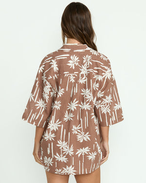 Billabong Beach Side S/S Shirt-Nutmeg