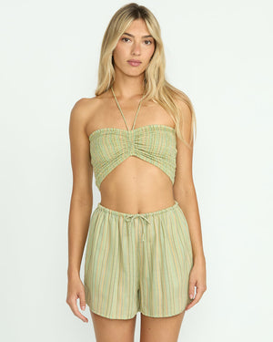 Billabong Summer Sunshine Dress-Pistachio