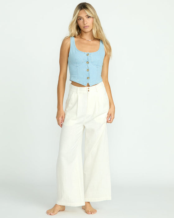 Billabong Sunwashed Tank-Salt Blue