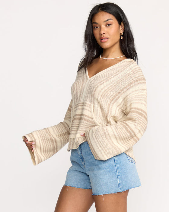 Billabong Baja Beach Sweater-Stone