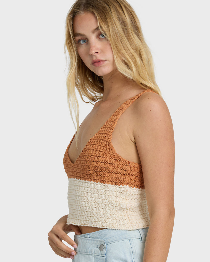 Billabong Anders Tank-Caramel Cafe