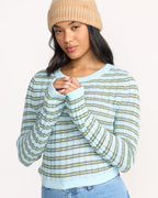 Billabong Clare Sweater-Misty Blue