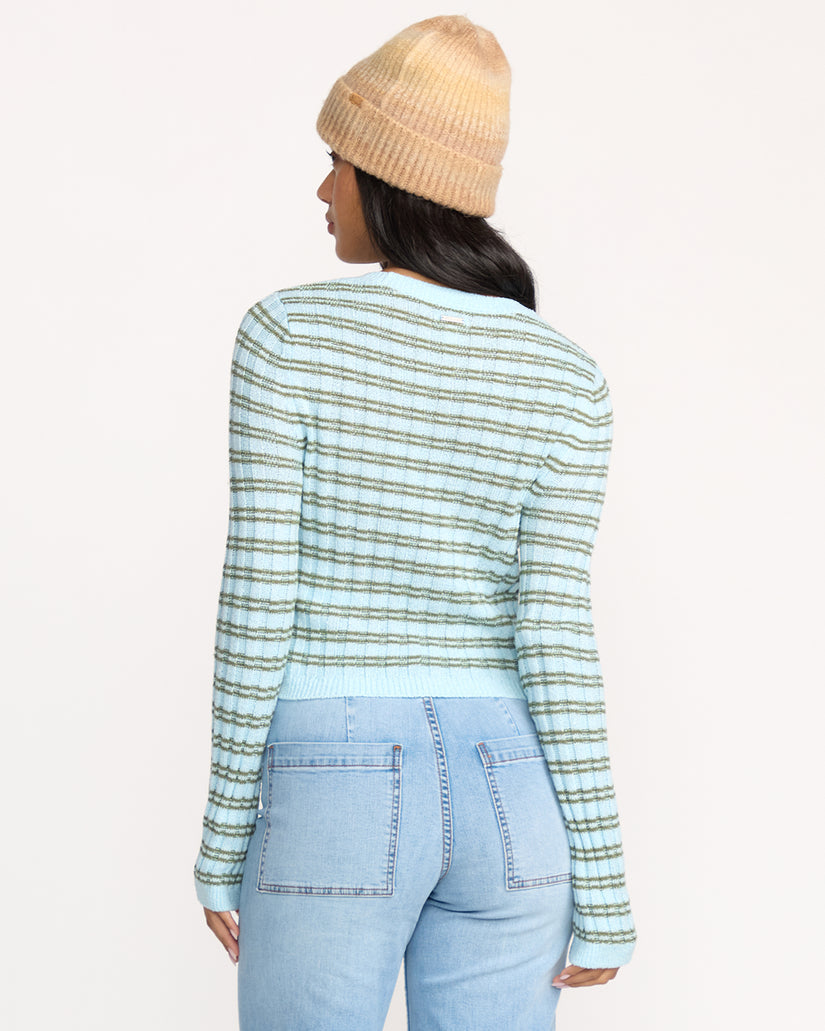 Billabong Clare Sweater-Misty Blue