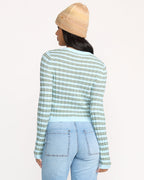 Billabong Clare Sweater-Misty Blue