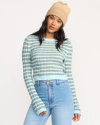 Billabong Clare Sweater-Misty Blue