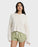 Billabong Hot Beachin Hooded Sweater-White Cap