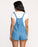 Billabong Beach Crush Denim Romper-Salt Washed