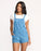 Billabong Beach Crush Denim Romper-Salt Washed