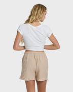 Billabong Maya Knit Shorts-Oatmeal