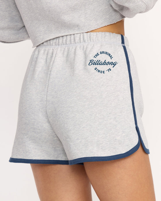 Billabong Triple Palms Dolphin Shorts-Heather Grey