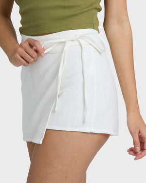 Billabong Your Crush Skort-Salt Crystal— Alternate View