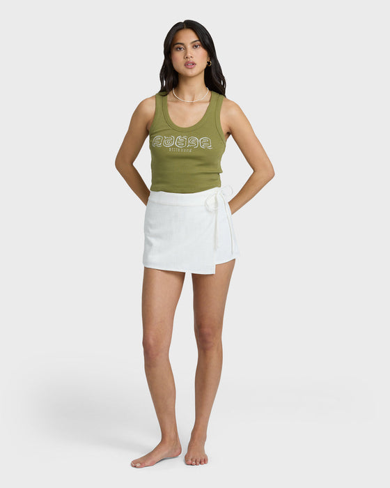 Billabong Your Crush Skort-Salt Crystal